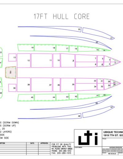 17' Technical Skiff